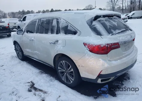 2019 Acura Mdx Tech Pkg z USA, uszkodzony, nr VIN 5J8YD4H56KL011571